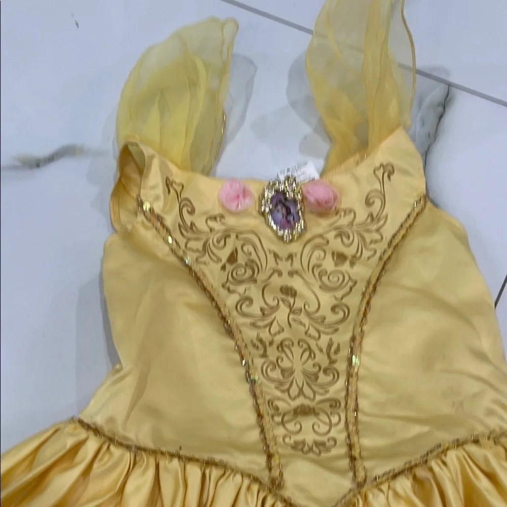 Belle Halloween Princess Dress Costume size 7/8